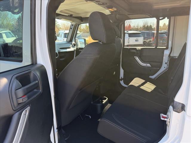 used 2018 Jeep Wrangler JK Unlimited car, priced at $16,923