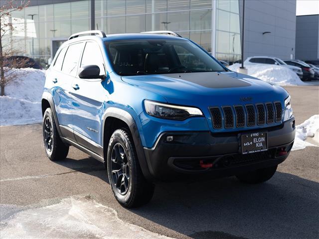 used 2021 Jeep Cherokee car, priced at $19,923