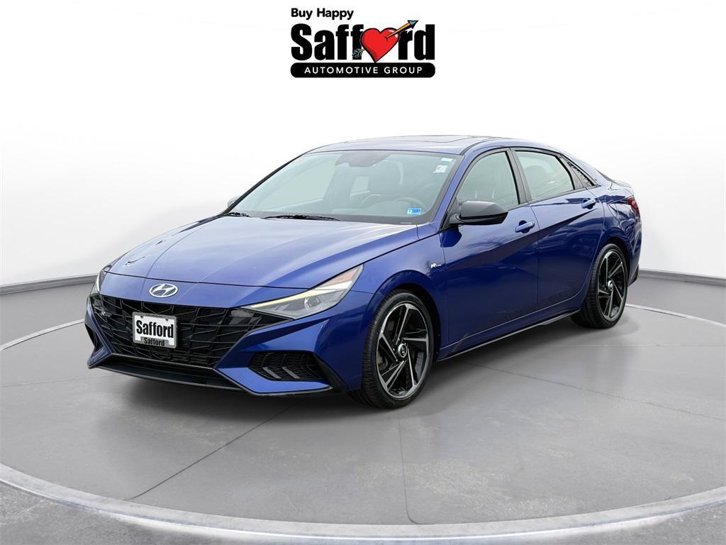 used 2023 Hyundai Elantra car, priced at $17,474