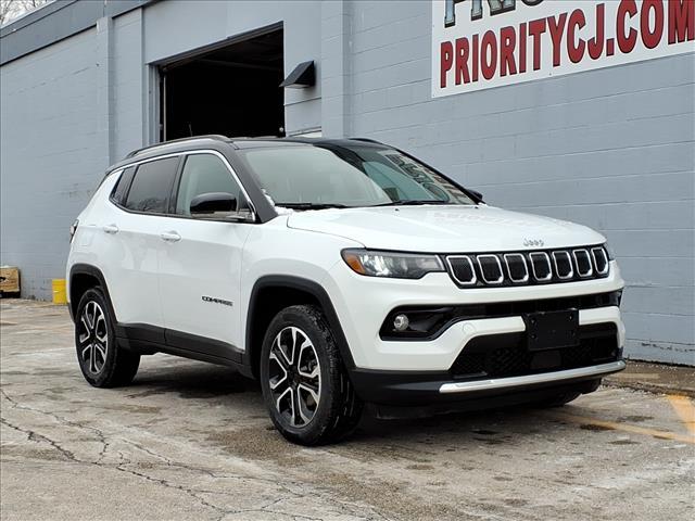 used 2022 Jeep Compass car, priced at $22,535