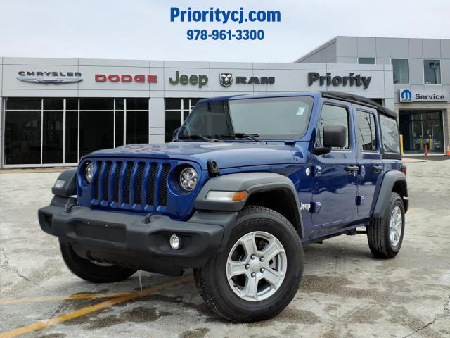 used 2018 Jeep Wrangler Unlimited car, priced at $20,884
