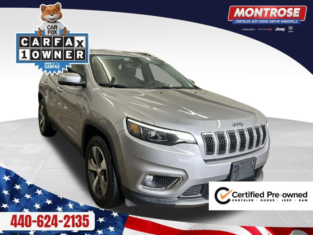 used 2020 Jeep Cherokee car, priced at $19,499
