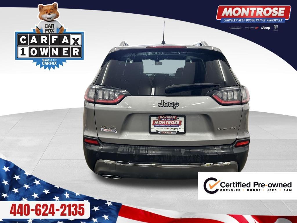 used 2020 Jeep Cherokee car, priced at $19,499