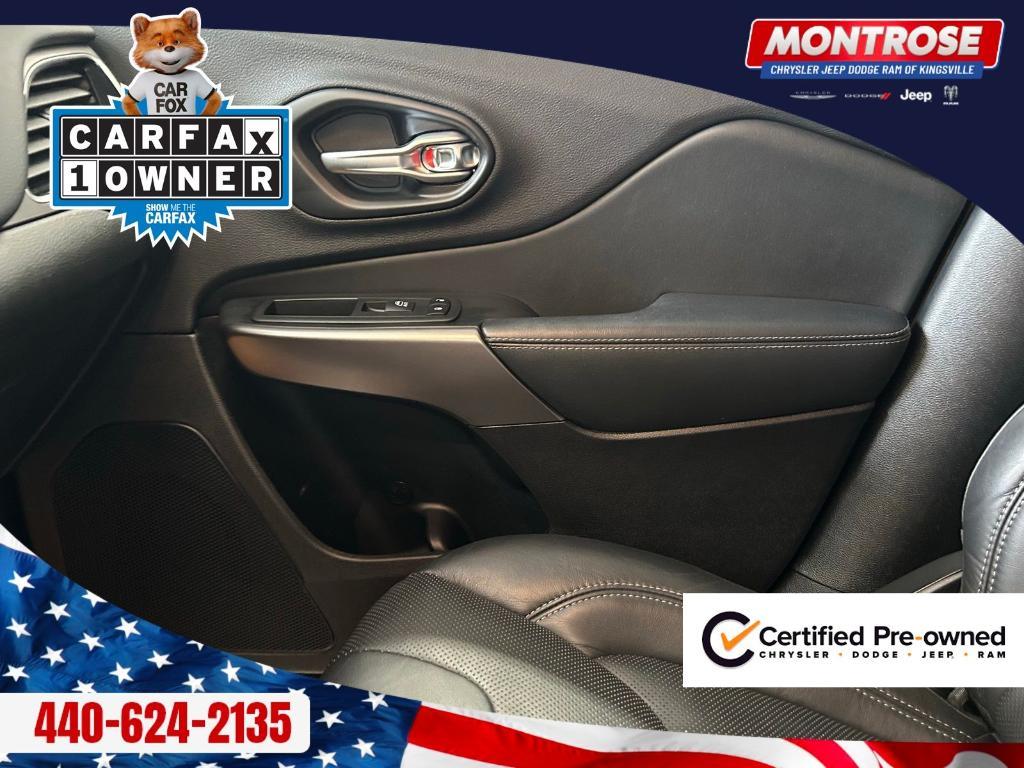 used 2020 Jeep Cherokee car, priced at $19,499