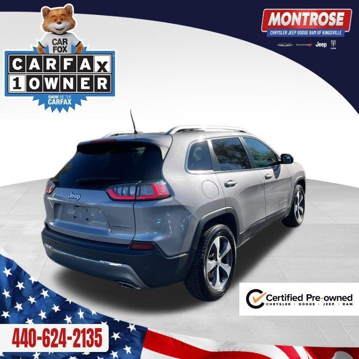 used 2020 Jeep Cherokee car, priced at $19,499