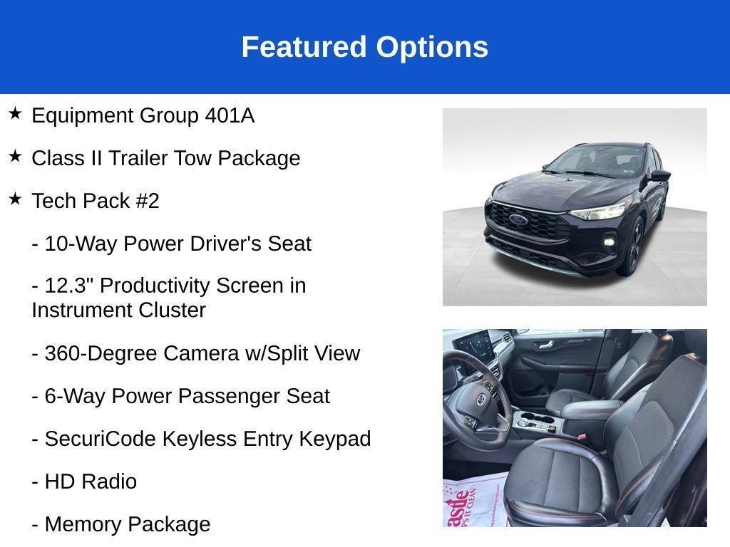 used 2023 Ford Escape car, priced at $25,099