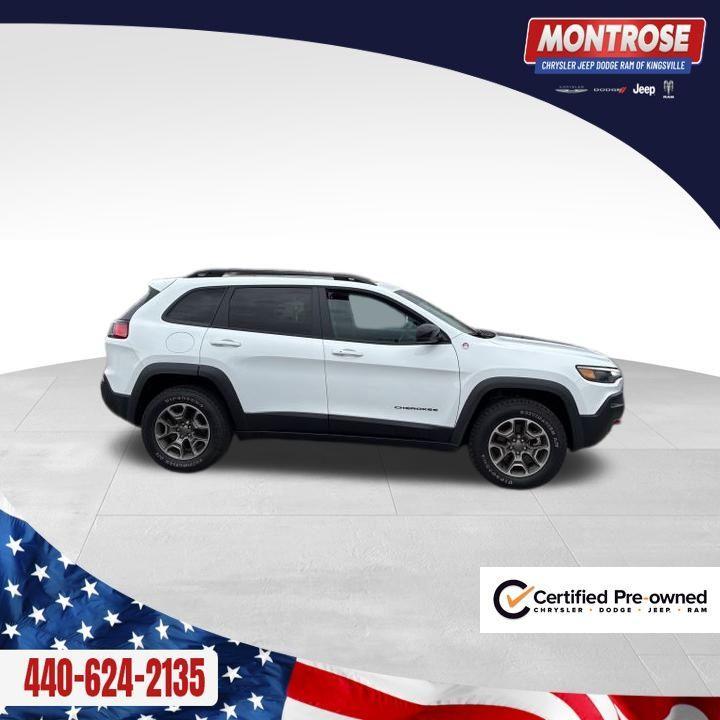 used 2022 Jeep Cherokee car, priced at $24,299