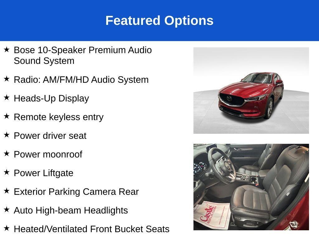 used 2021 Mazda CX-5 car, priced at $21,099