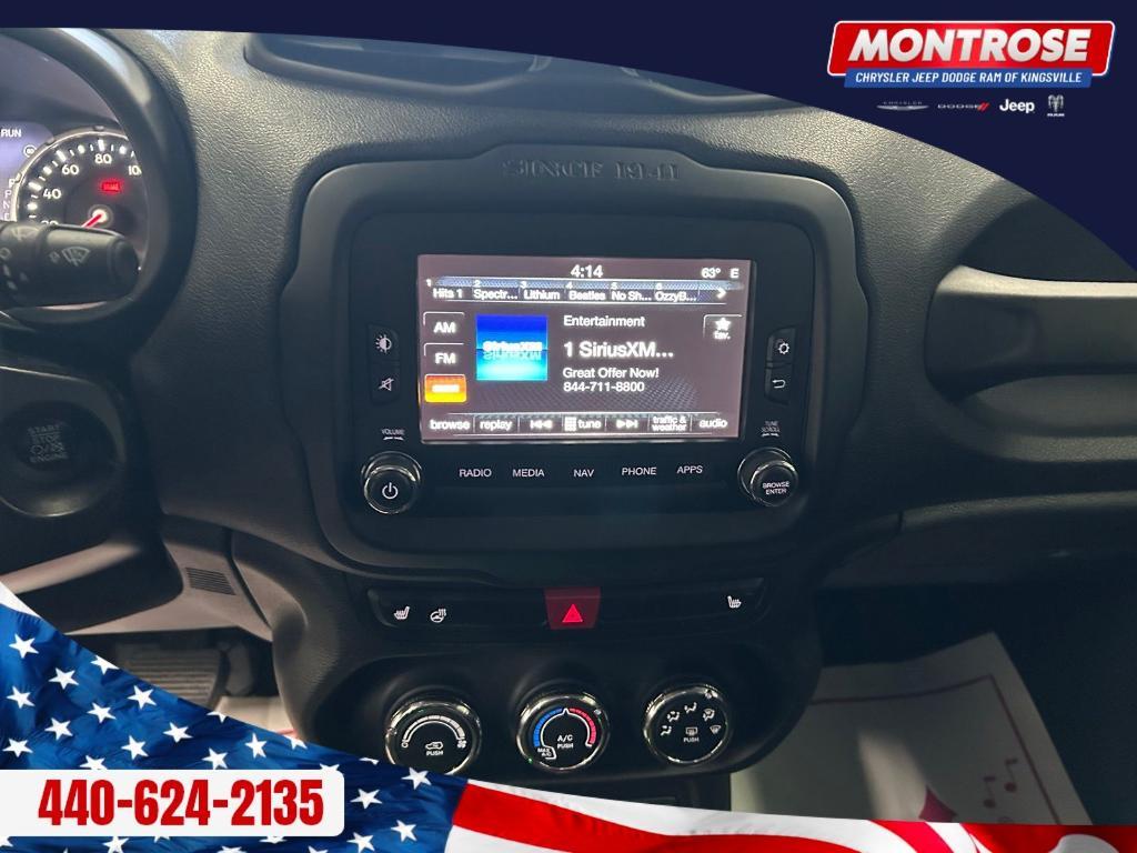 used 2017 Jeep Renegade car, priced at $13,999