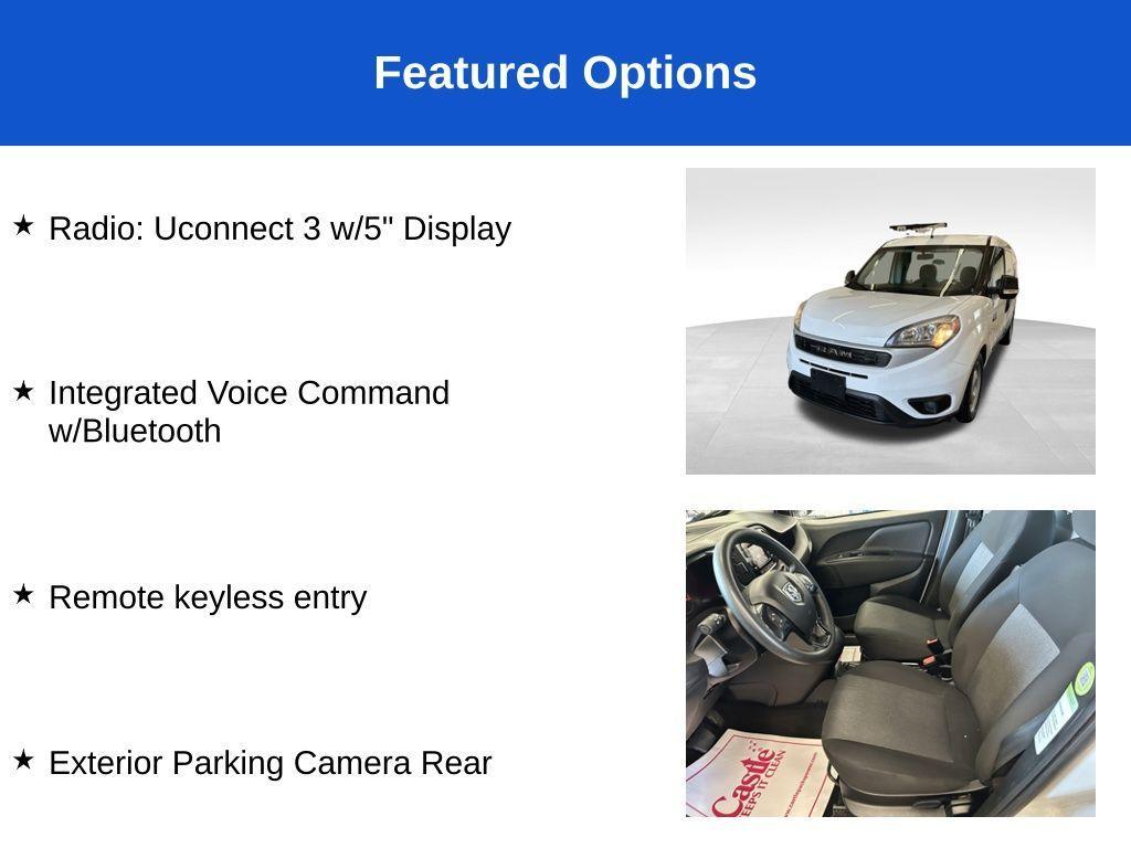 used 2022 Ram ProMaster City car, priced at $14,199