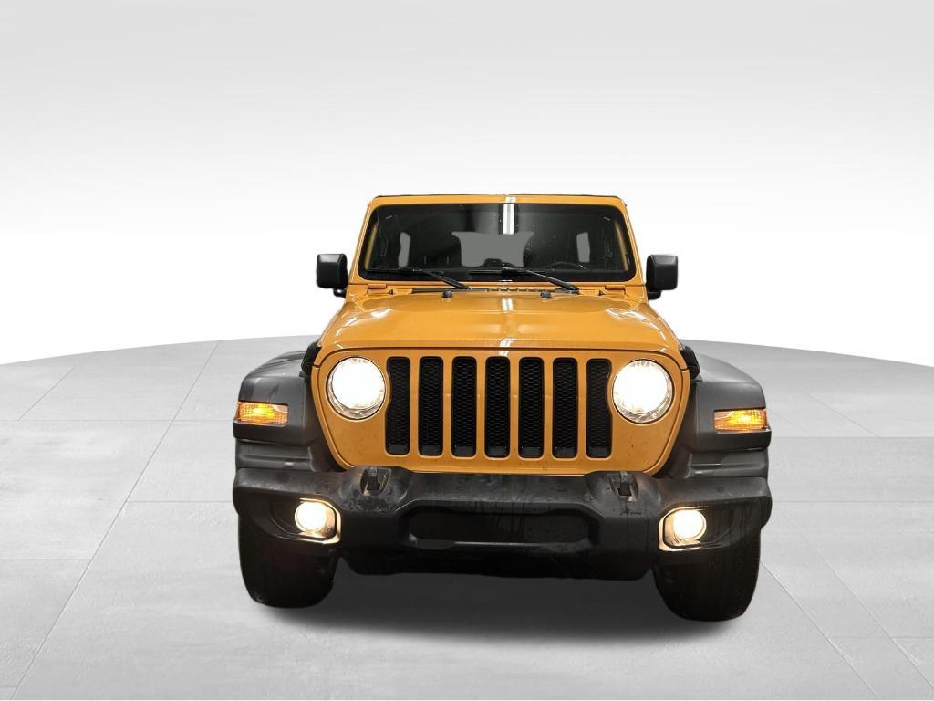 used 2021 Jeep Wrangler Unlimited car, priced at $25,525