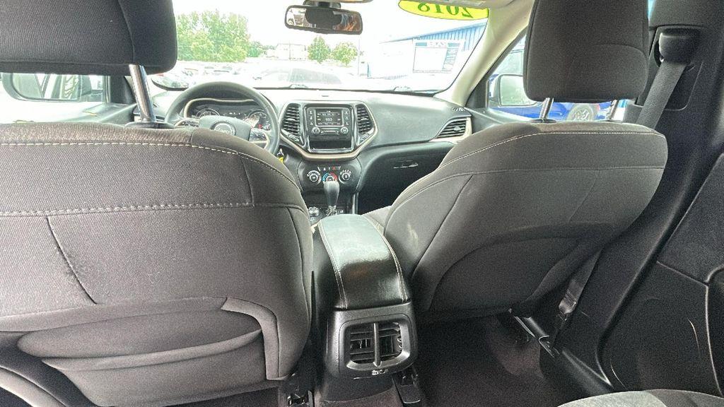 used 2018 Jeep Cherokee car, priced at $9,995