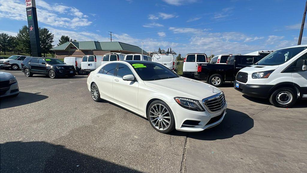 used 2015 Mercedes-Benz S-Class car, priced at $22,995