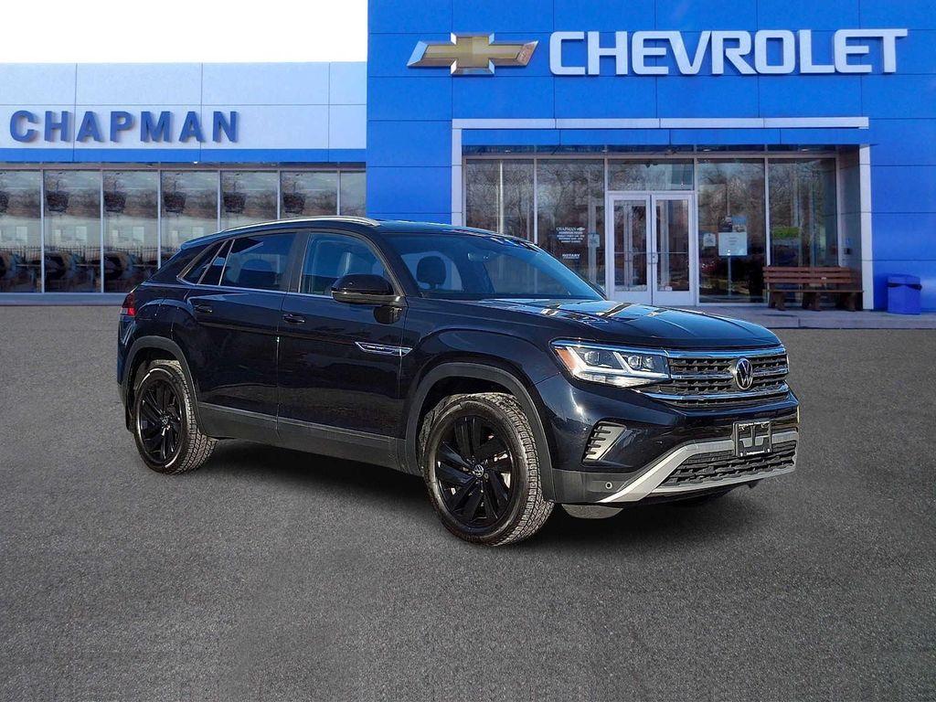 used 2021 Volkswagen Atlas Cross Sport car, priced at $18,604