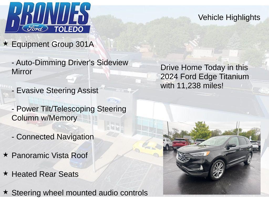 used 2024 Ford Edge car, priced at $33,323