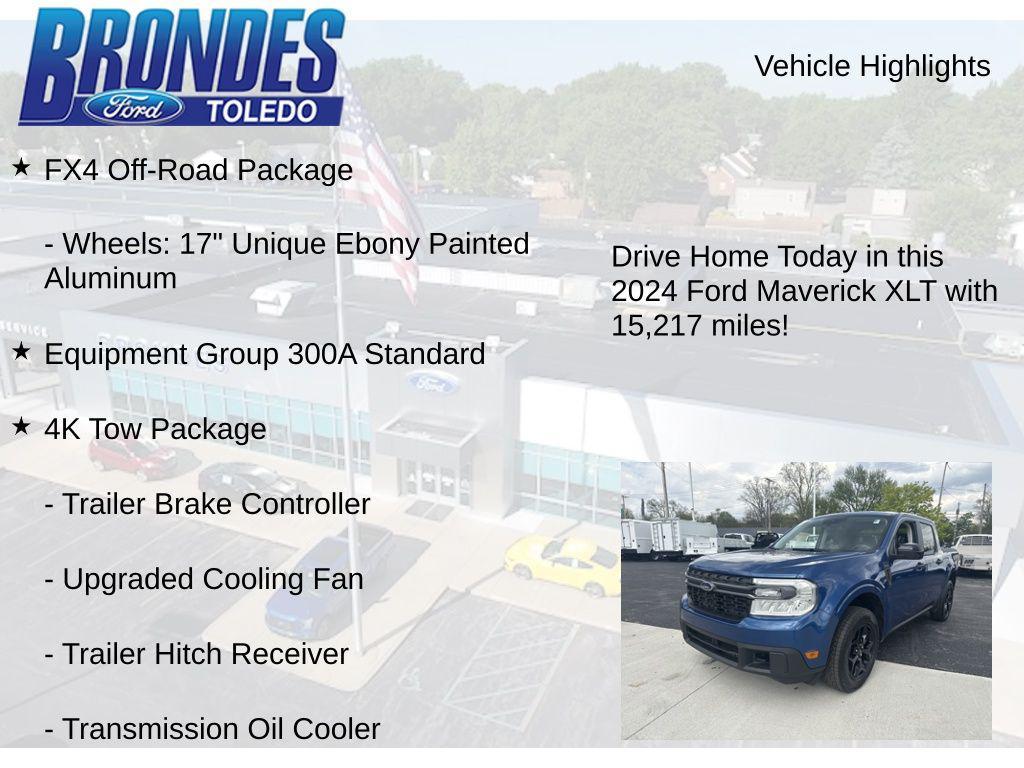 used 2024 Ford Maverick car, priced at $31,382