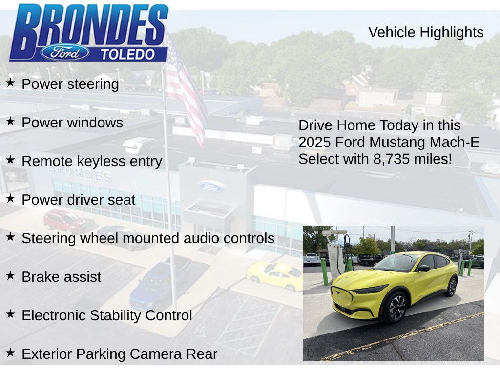 used 2025 Ford Mustang Mach-E car, priced at $30,390