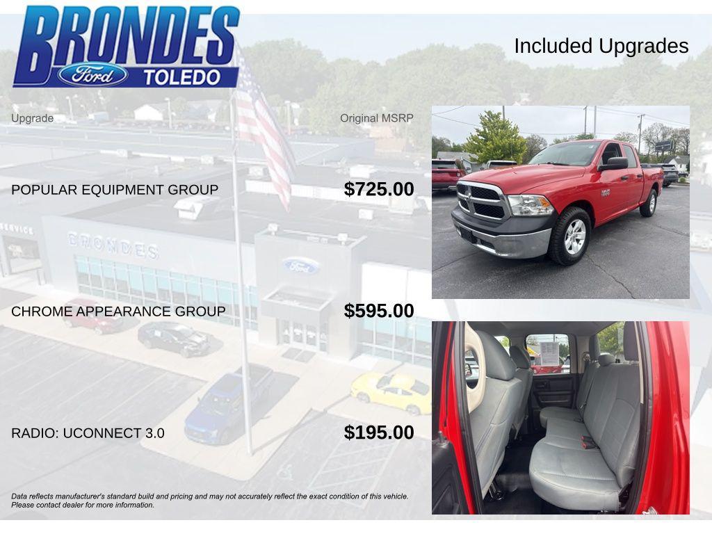 used 2017 Ram 1500 car, priced at $15,161