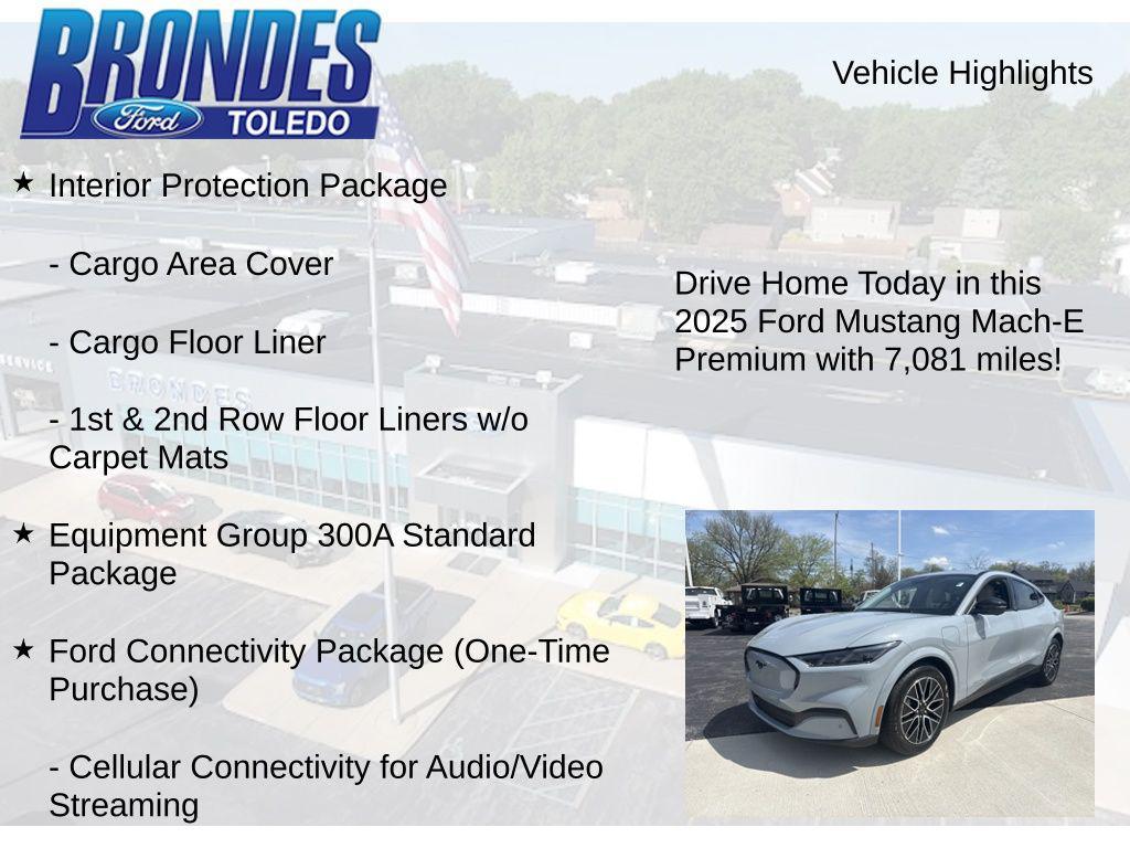 used 2025 Ford Mustang Mach-E car, priced at $37,899