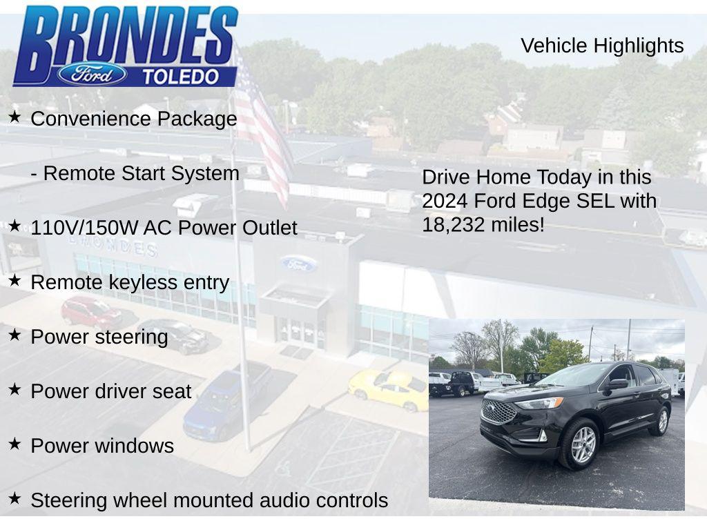 used 2024 Ford Edge car, priced at $27,079