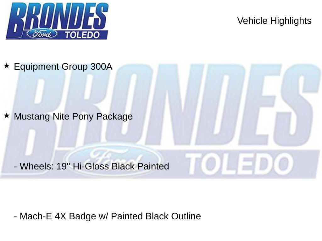 used 2023 Ford Mustang Mach-E car, priced at $28,957