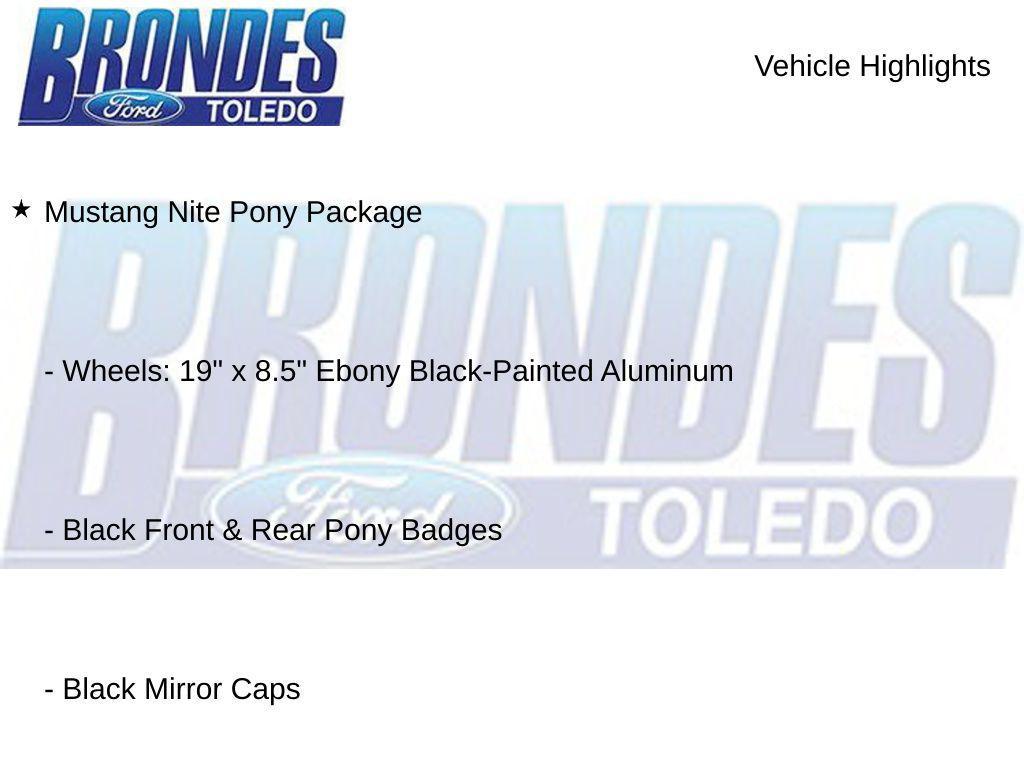 used 2025 Ford Mustang car, priced at $42,403