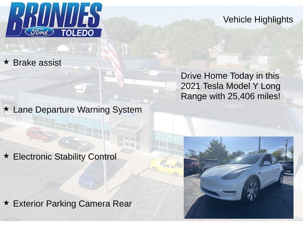 used 2021 Tesla Model Y car, priced at $30,176