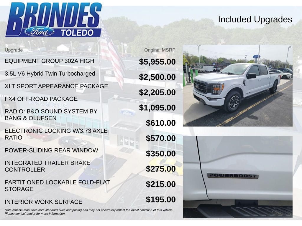 used 2023 Ford F-150 car, priced at $40,979
