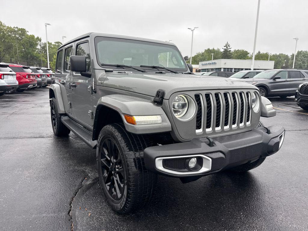 used 2021 Jeep Wrangler Unlimited 4xe car, priced at $29,274