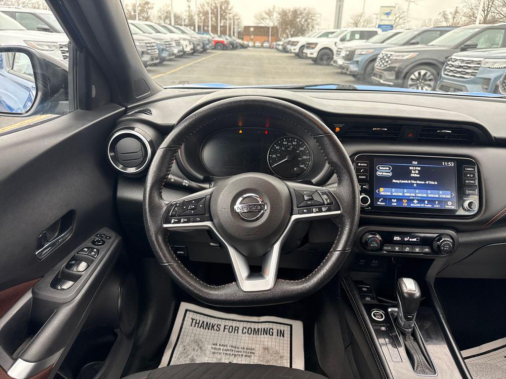 used 2021 Nissan Kicks car, priced at $14,638