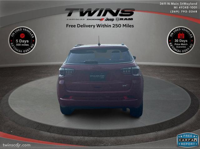 used 2022 Jeep Compass car, priced at $18,900