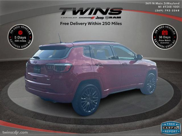 used 2022 Jeep Compass car, priced at $18,900