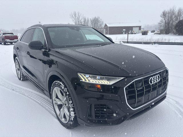 used 2023 Audi Q8 car, priced at $44,600