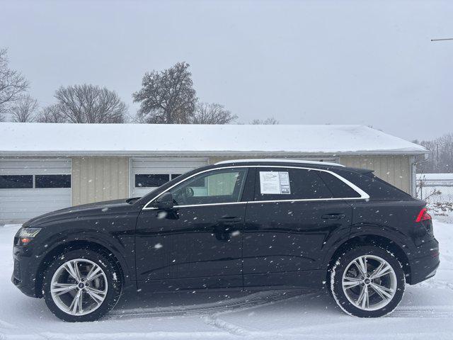 used 2023 Audi Q8 car, priced at $44,700