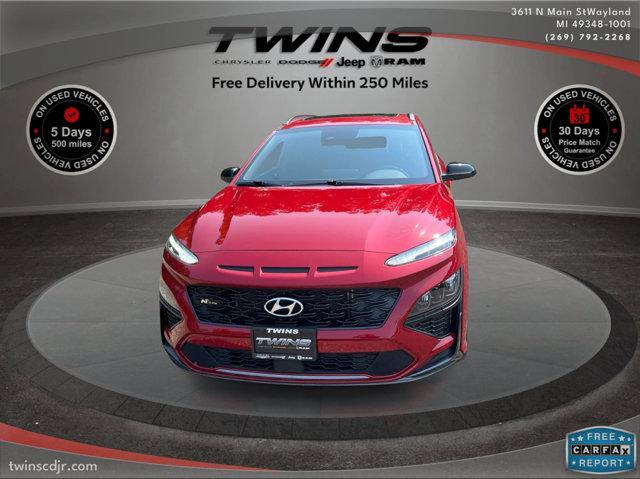 used 2022 Hyundai Kona car, priced at $14,000