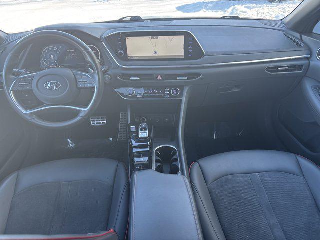 used 2022 Hyundai Sonata car, priced at $19,500