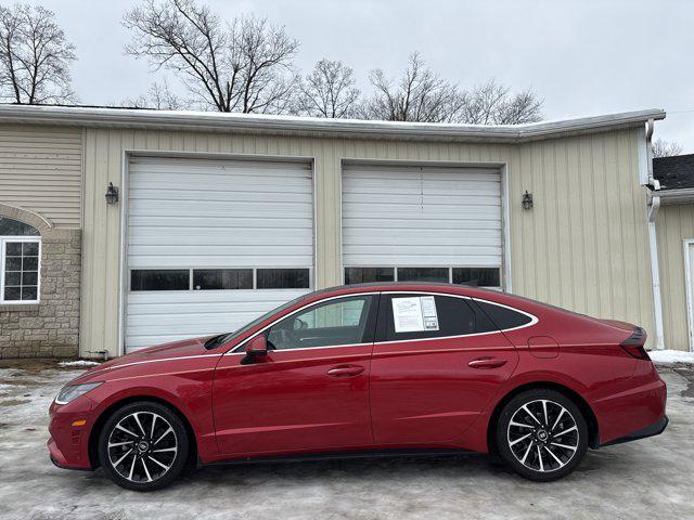 used 2021 Hyundai Sonata car, priced at $17,200