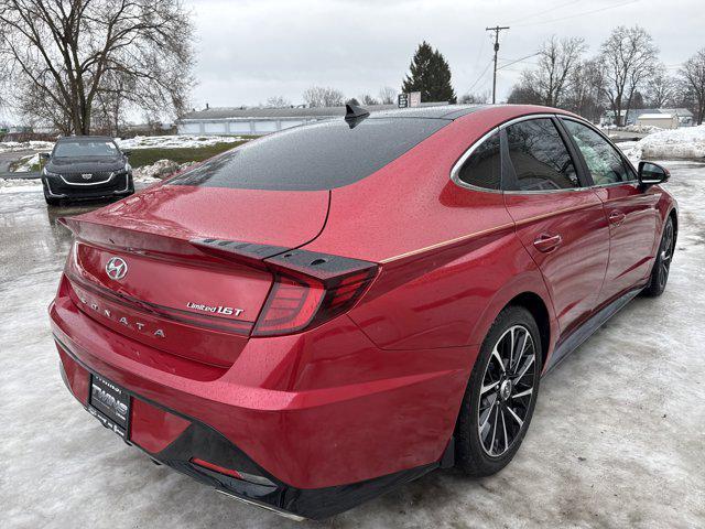 used 2021 Hyundai Sonata car, priced at $17,200