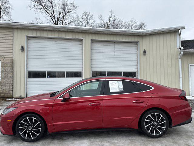 used 2021 Hyundai Sonata car, priced at $17,200