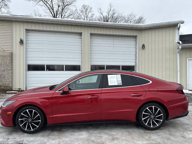 used 2021 Hyundai Sonata car, priced at $17,200