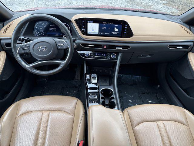 used 2021 Hyundai Sonata car, priced at $17,200