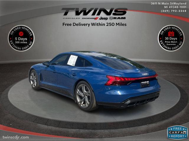 used 2024 Audi e-tron GT car, priced at $51,500