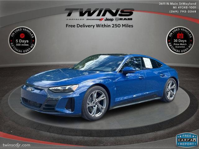 used 2024 Audi e-tron GT car, priced at $51,500