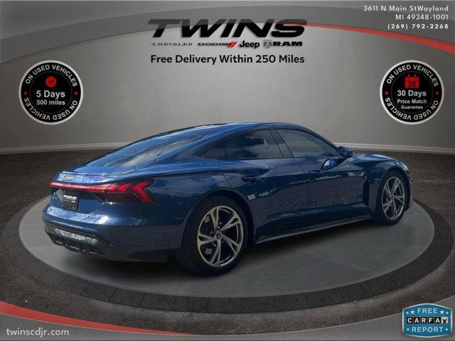 used 2024 Audi e-tron GT car, priced at $51,500