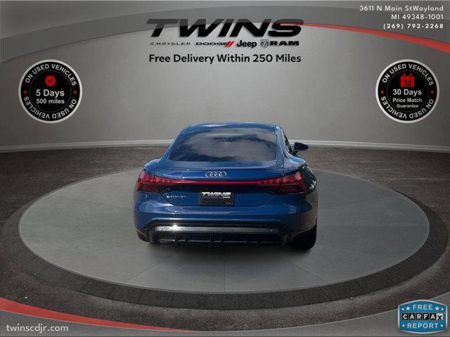used 2024 Audi e-tron GT car, priced at $51,500