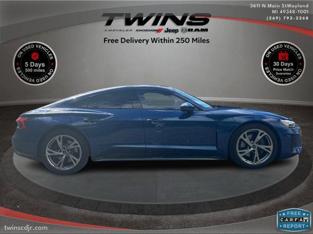 used 2024 Audi e-tron GT car, priced at $51,500