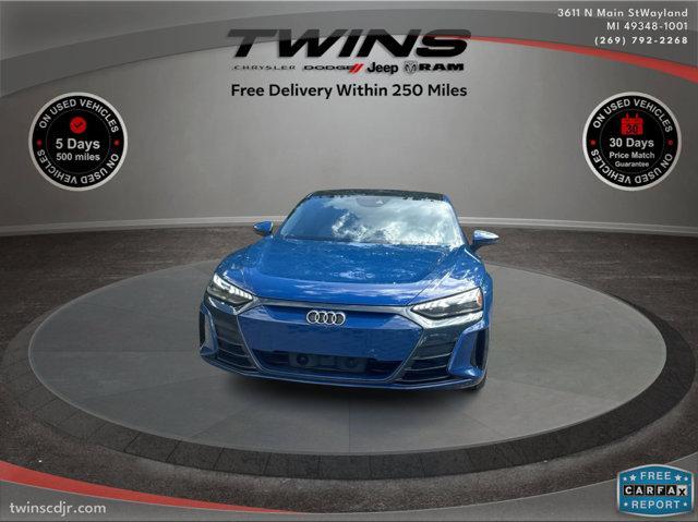 used 2024 Audi e-tron GT car, priced at $51,500