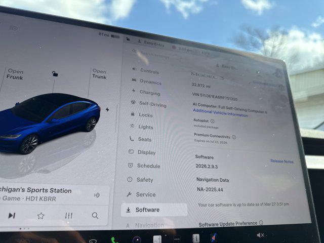 used 2024 Tesla Model 3 car, priced at $30,100
