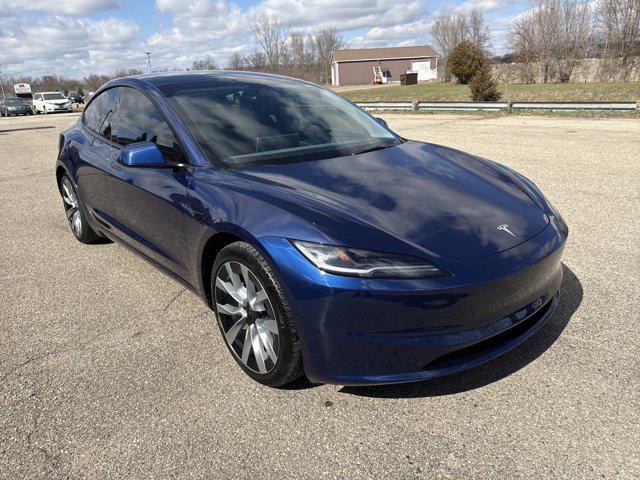 used 2024 Tesla Model 3 car, priced at $30,100