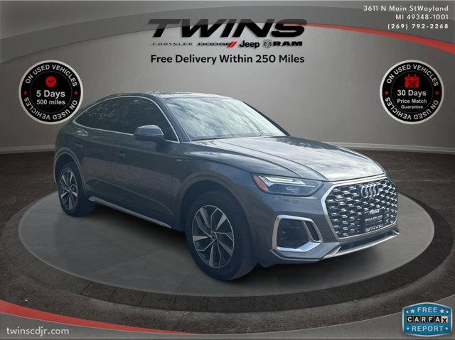 used 2022 Audi Q5 car, priced at $26,900
